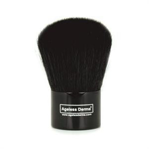Hdofindy Small Black Kabuki Brush – Precision Blending for Flawless Makeup Application