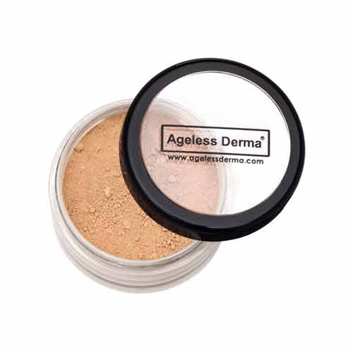 Hdofindy Loose Mineral Foundation with Vitamins & Green Tea – Radiant, Natural Coverage for Healthy Skin - Image 3