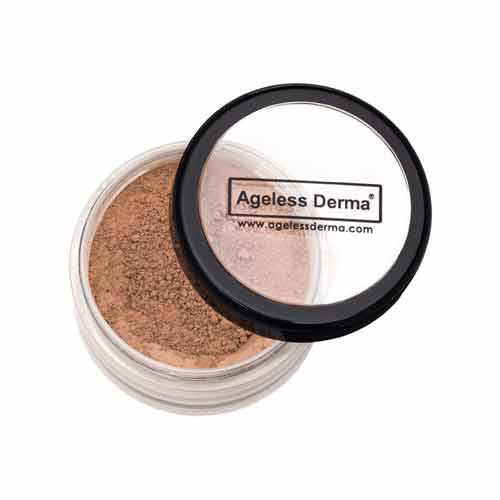 Hdofindy Loose Mineral Foundation with Vitamins & Green Tea – Radiant, Natural Coverage for Healthy Skin - Image 4
