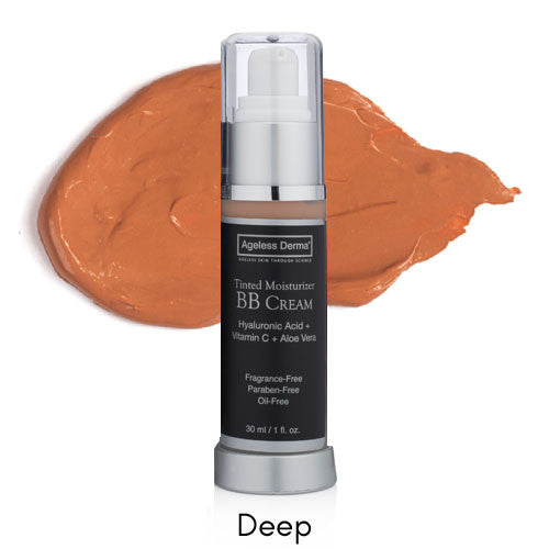 Hdofindy BB Cream Tinted Moisturizer with Hyaluronic Acid & Vitamin C – Hydrate, Brighten & Protect - Image 4